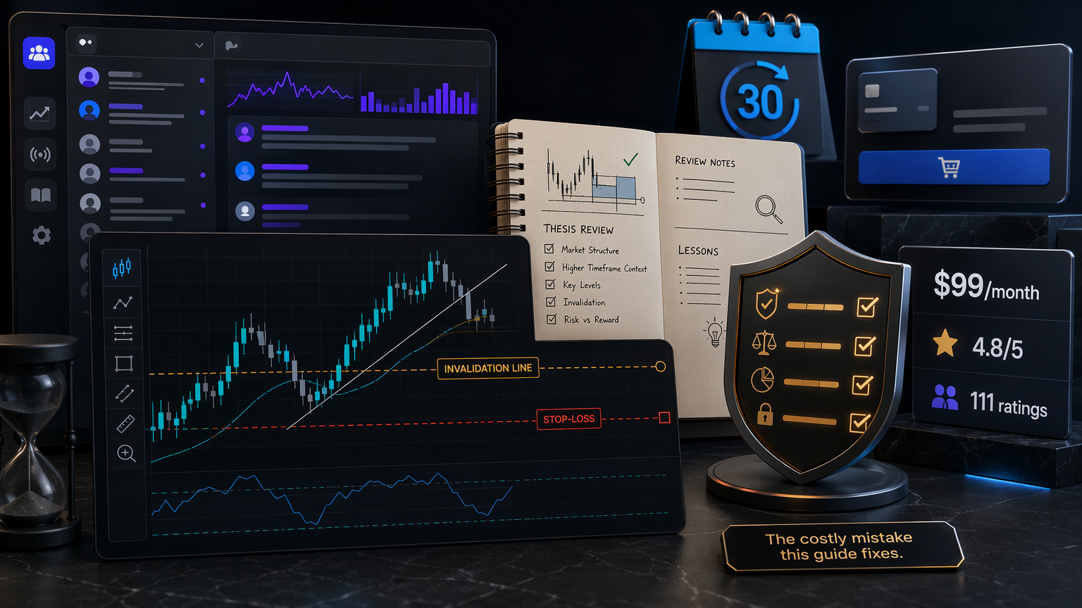 Platinum Trading For Swing Traders: Patience, Context, And Review costly workflow infographic for section 1