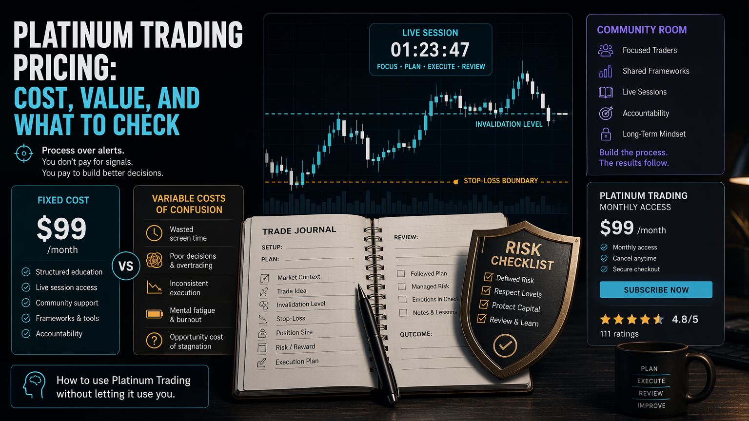Platinum Trading Pricing: Cost, Value, And What To Check workflow fit infographic for section 4