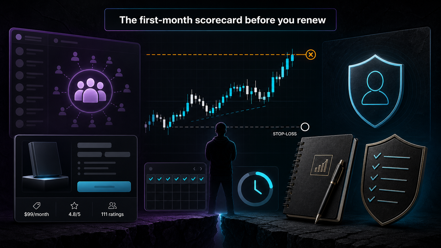 Platinum Trading Risk Management Guide For Members scorecard infographic for section 6