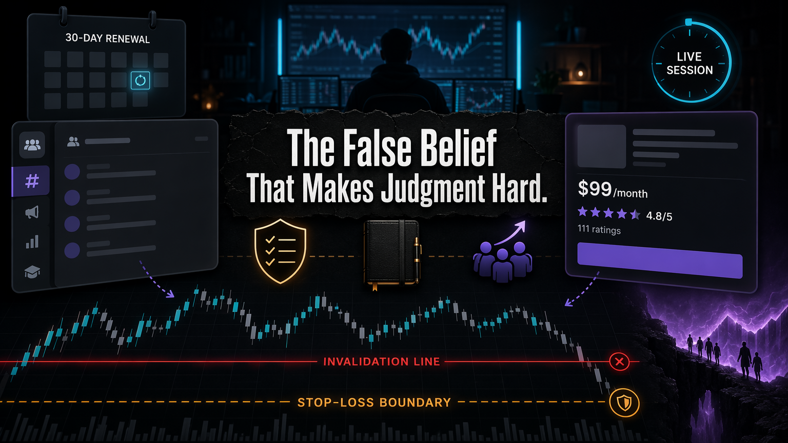 Questions To Ask Before Joining Platinum Trading false belief infographic for section 2